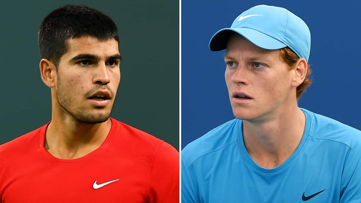 Carlos Alcaraz y Jannik Sinner