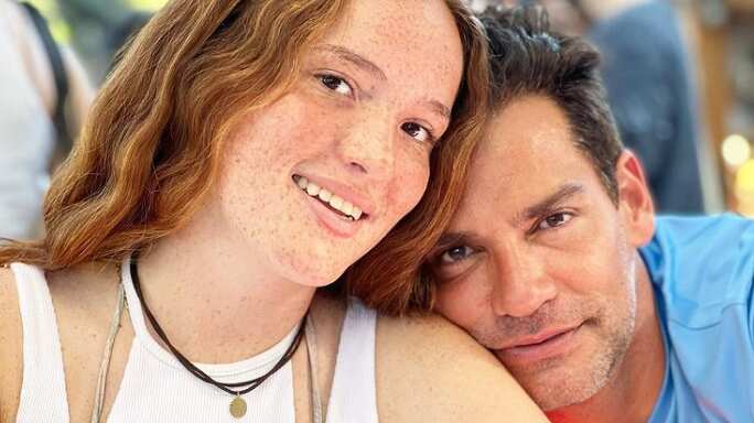 Cristián de la Fuente y su hija Laura de la Fuente Castro