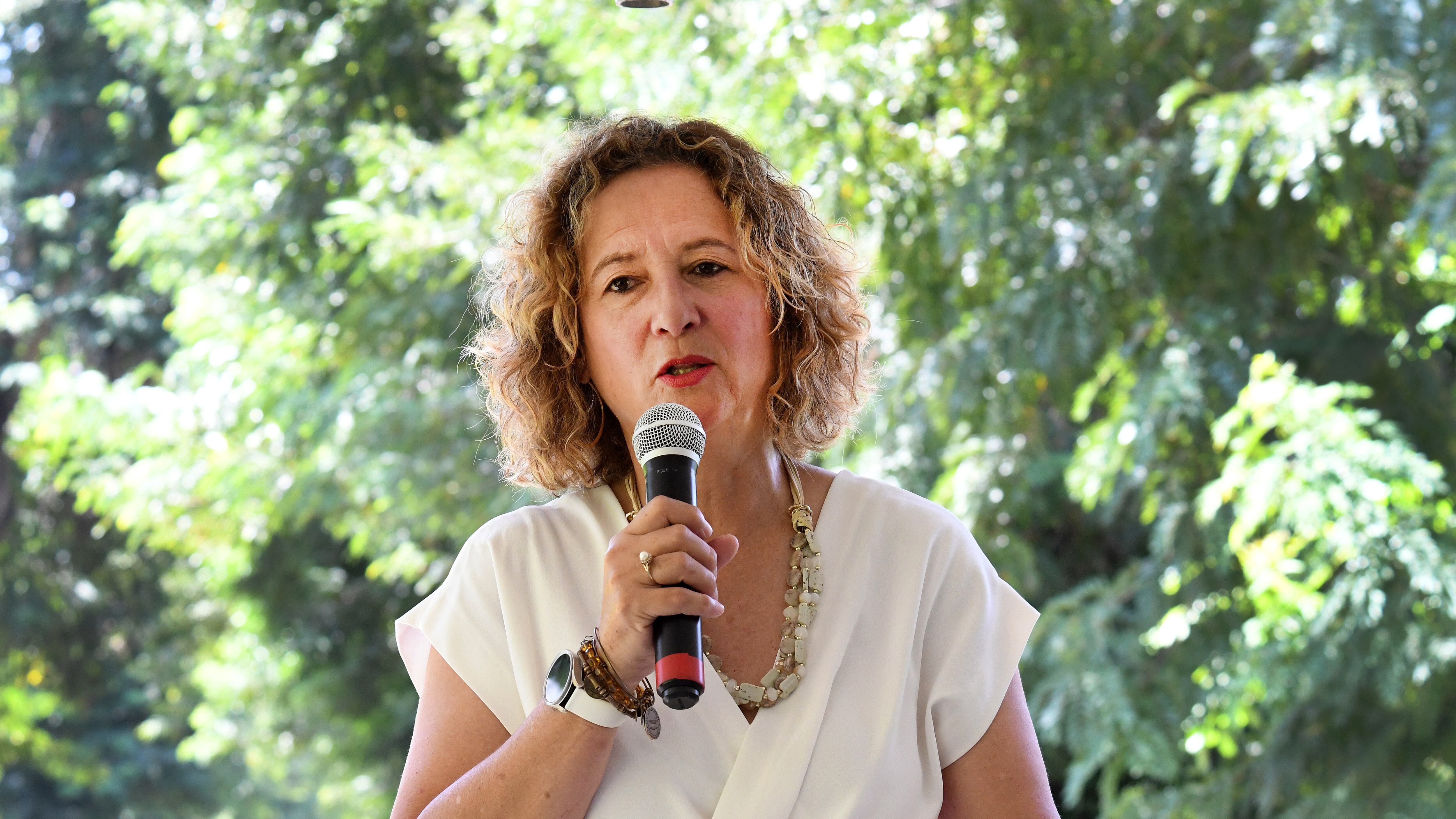 La presidenta del COPUR, Sara Rosario