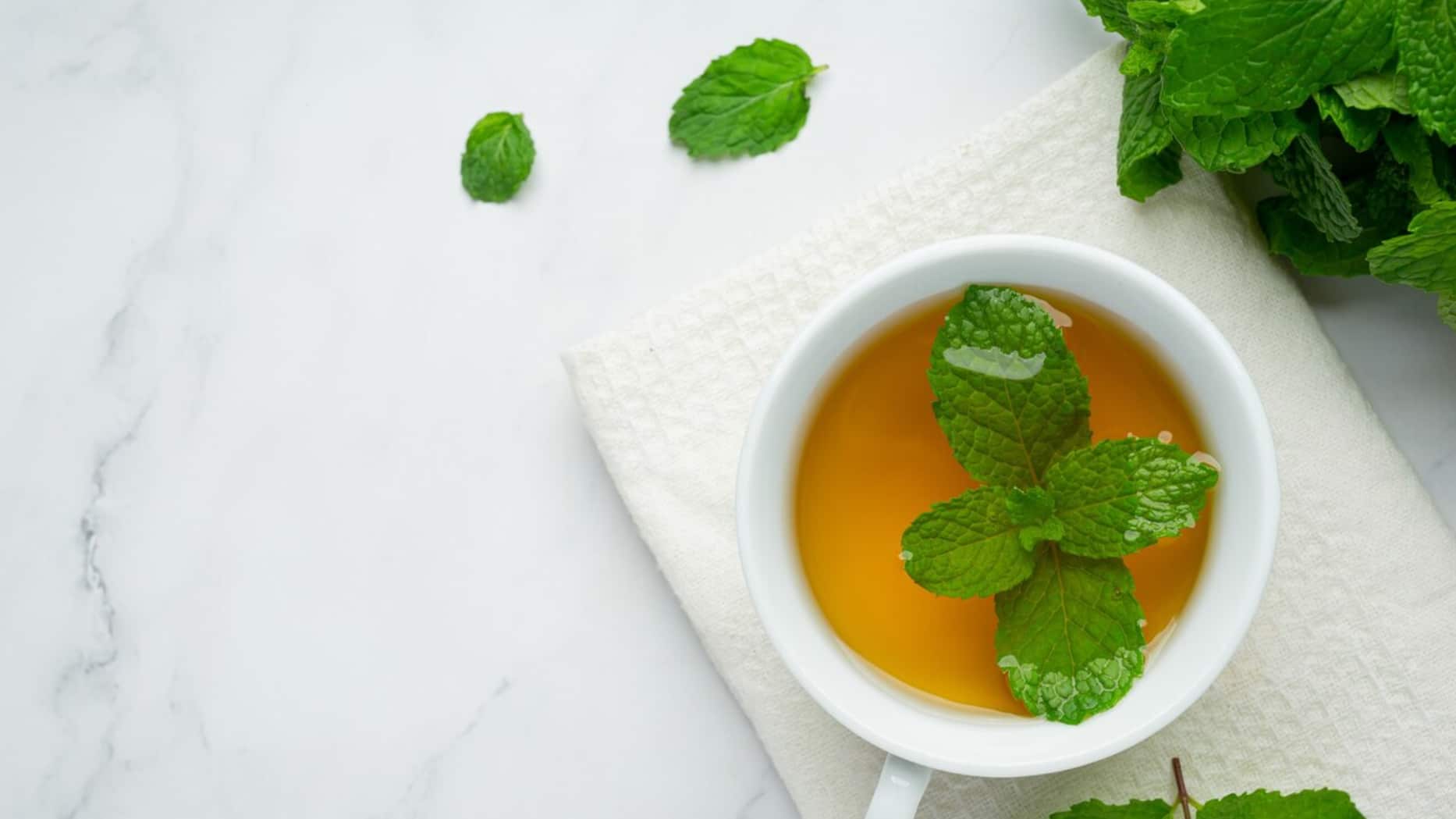 La infusión de menta es muy efectiva