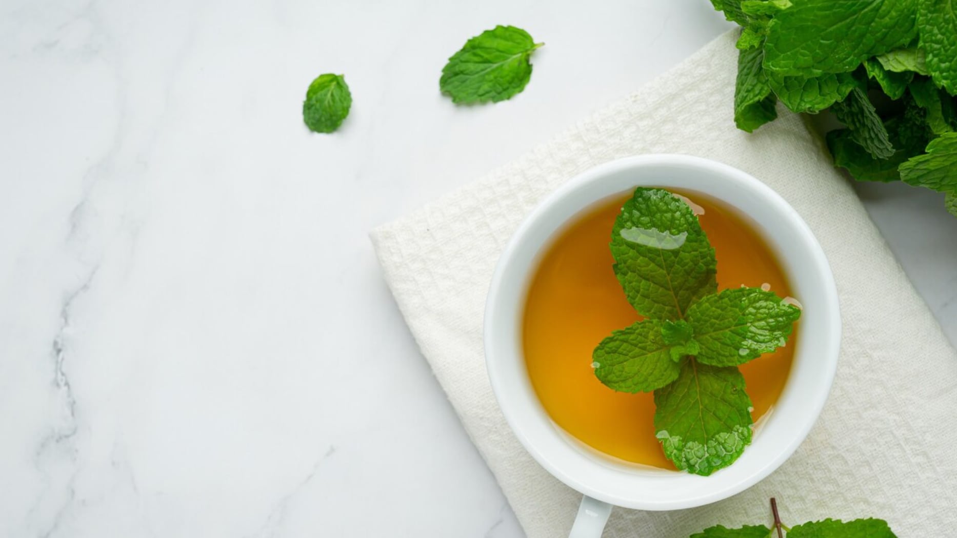 La infusión de menta es muy efectiva