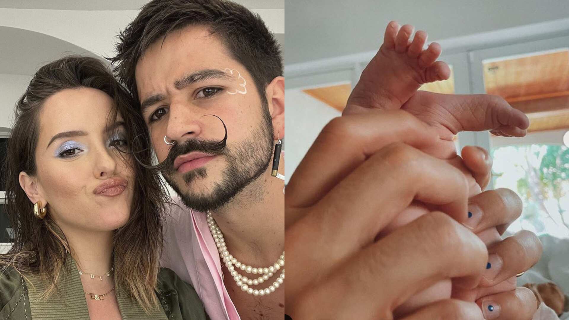 Camilo, Evaluna y su hija Índigo