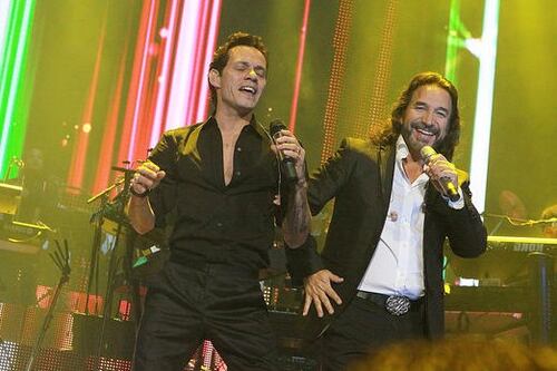 Marco Antonio Solís aseguró que la pachanga que se armó en la boda de Marc Anthony estuvo muy buena