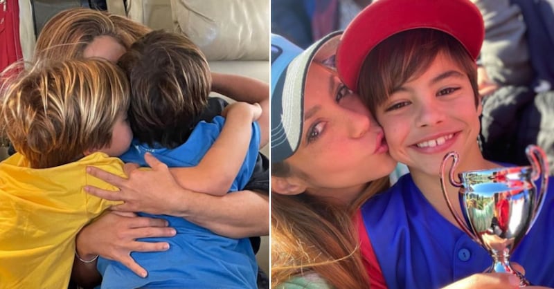"Ya está grande para besar a su mamá": Shakira comparte entrañable momento junto a sus hijos y este detalle robó las miradas