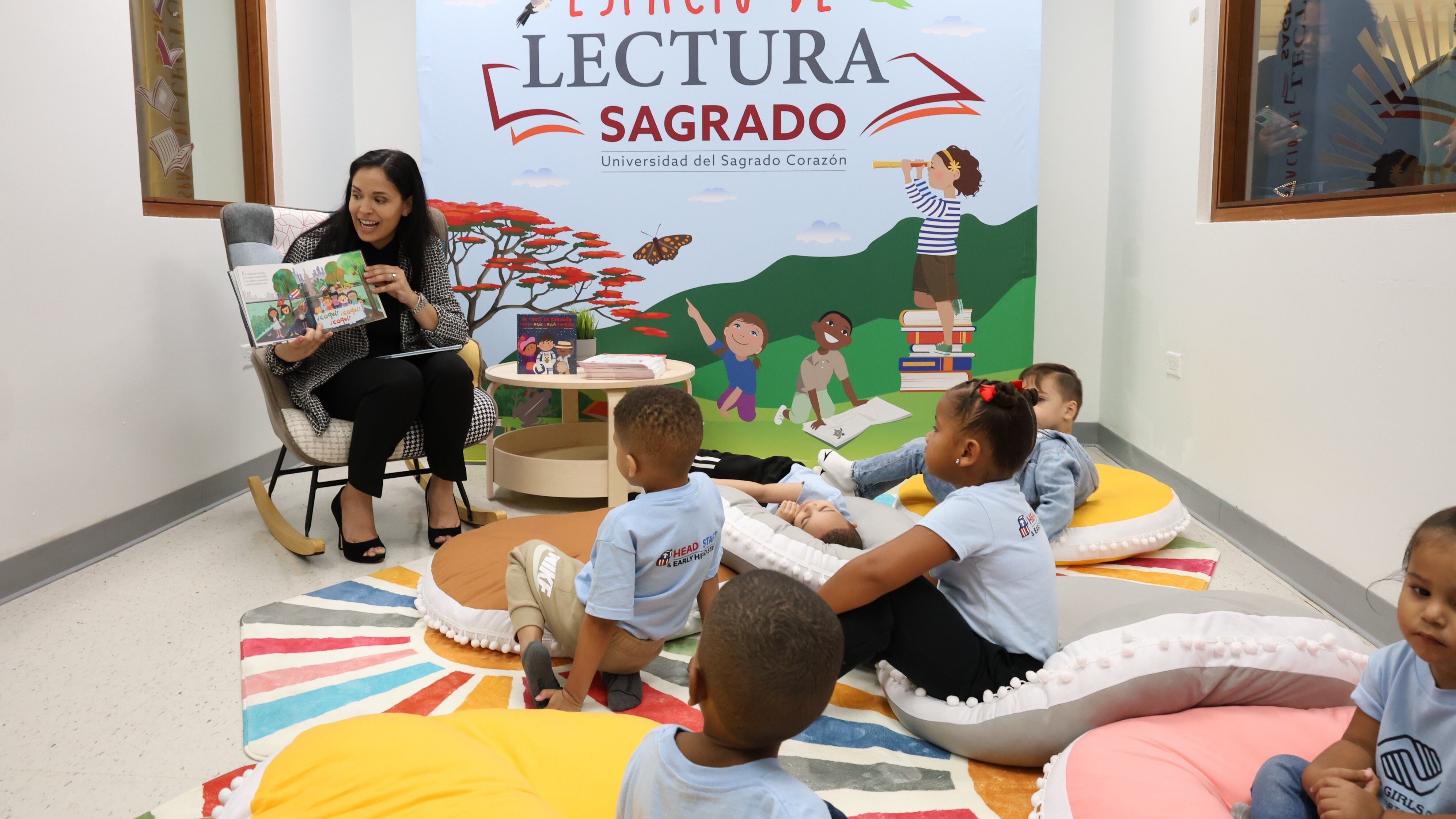 Universidad del Sagrado Corazón inaugura espacio de lectura infantil