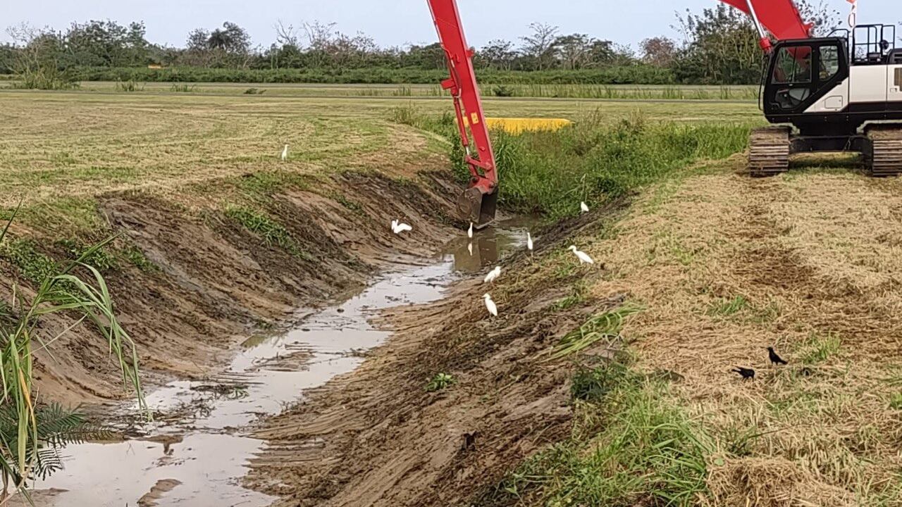 Realizan trabajos de mantenimiento en aeropuerto de Arecibo.