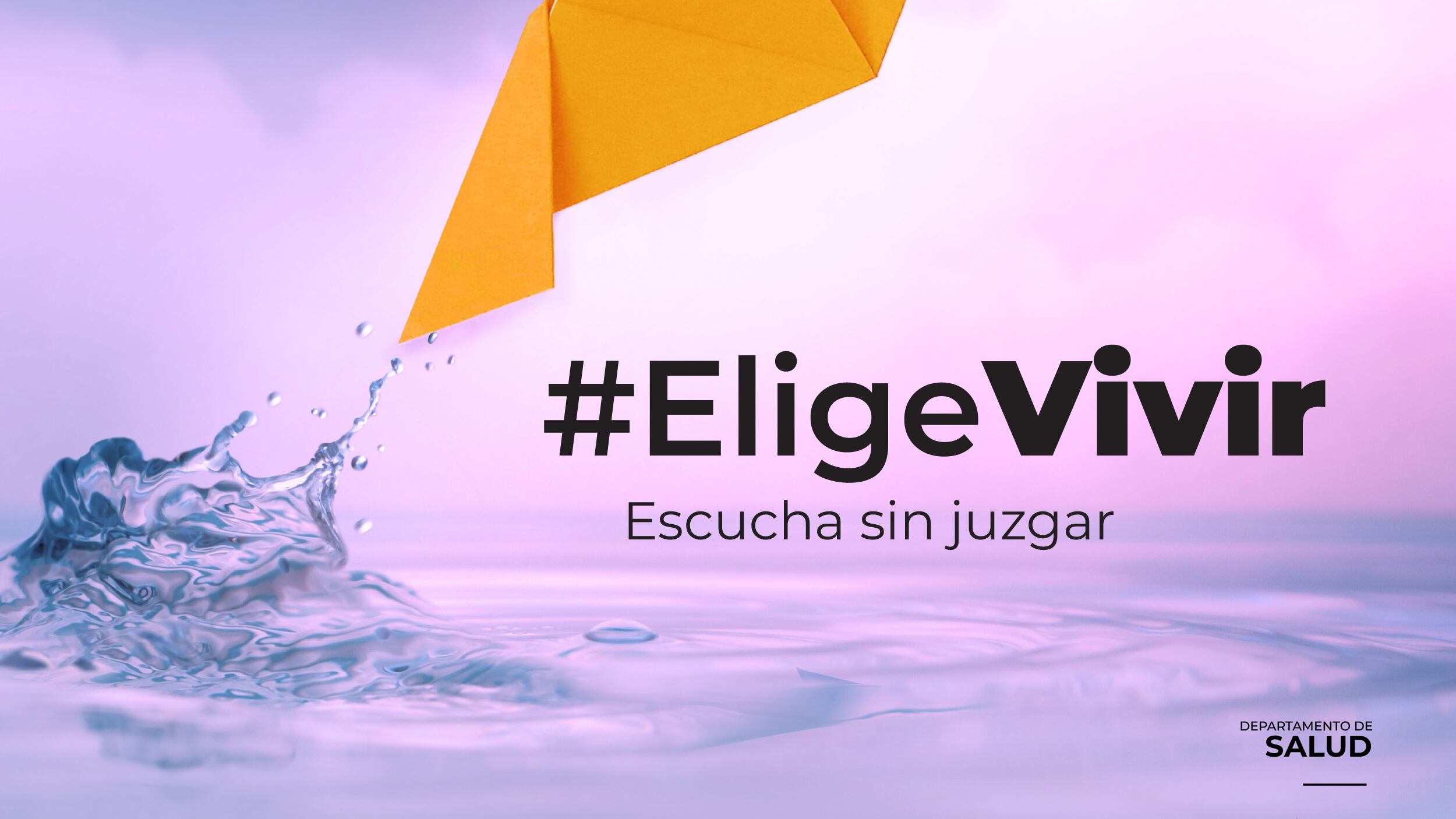 Salud lanza campaña de prevención del suicidio que apela al involucramiento social.