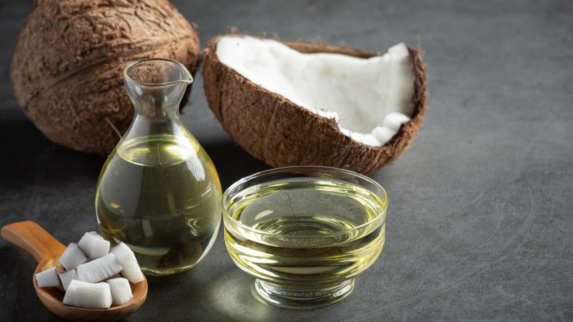 El aceite de coco es muy versátil