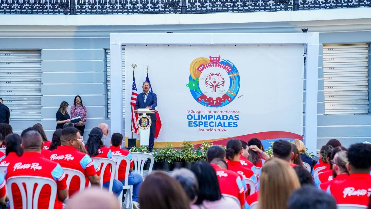 delegación puertorriqueña para los Juegos Latinoamericanos de Olimpiadas Especiales en Paraguay