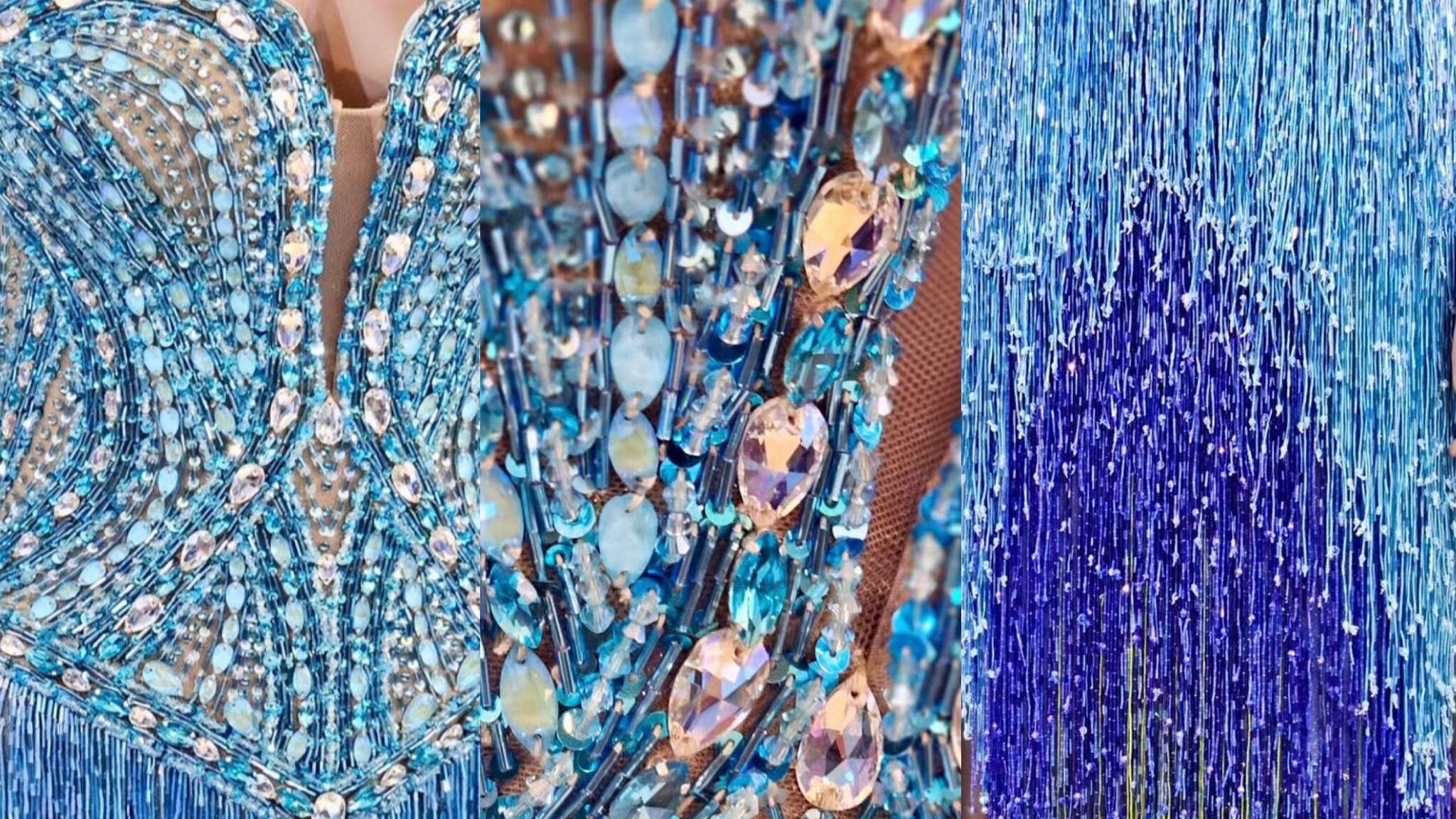 Detalles del vestido de Jennifer Colón en Miss Universo 2024.
