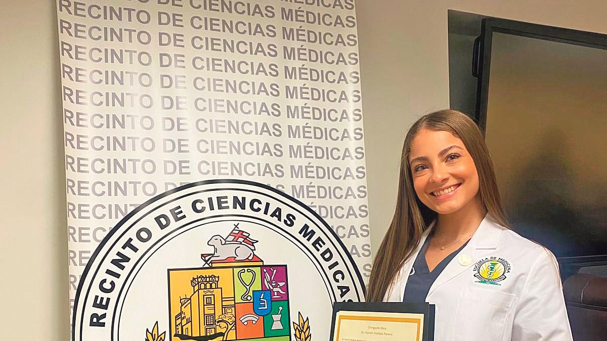 Amanda Jones, la nueva becada Dr. Ramón Mellado Parsons