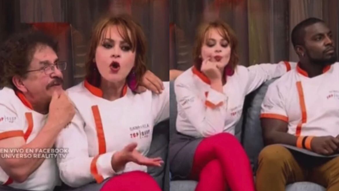 Gaby Spanic se molesta con los jueces en “Top Chef VIP 2″.