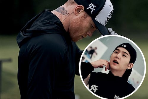 ¿Por qué Suga viste ropa del Canelo Álvarez en el documental de BTS? El momento que impactó a fans