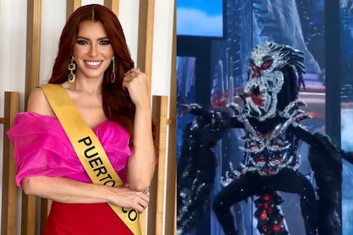 Boricua Cristina Ramos luce “El Chupacabras” como traje típico en Miss Grand International 2023