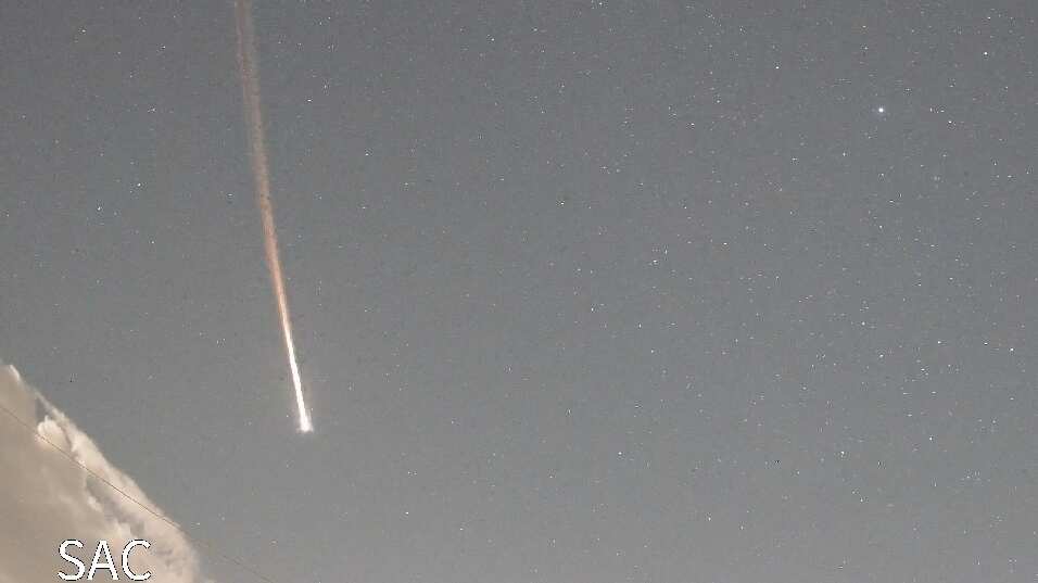 Cohete chino se desintegró sobre Puerto Rico