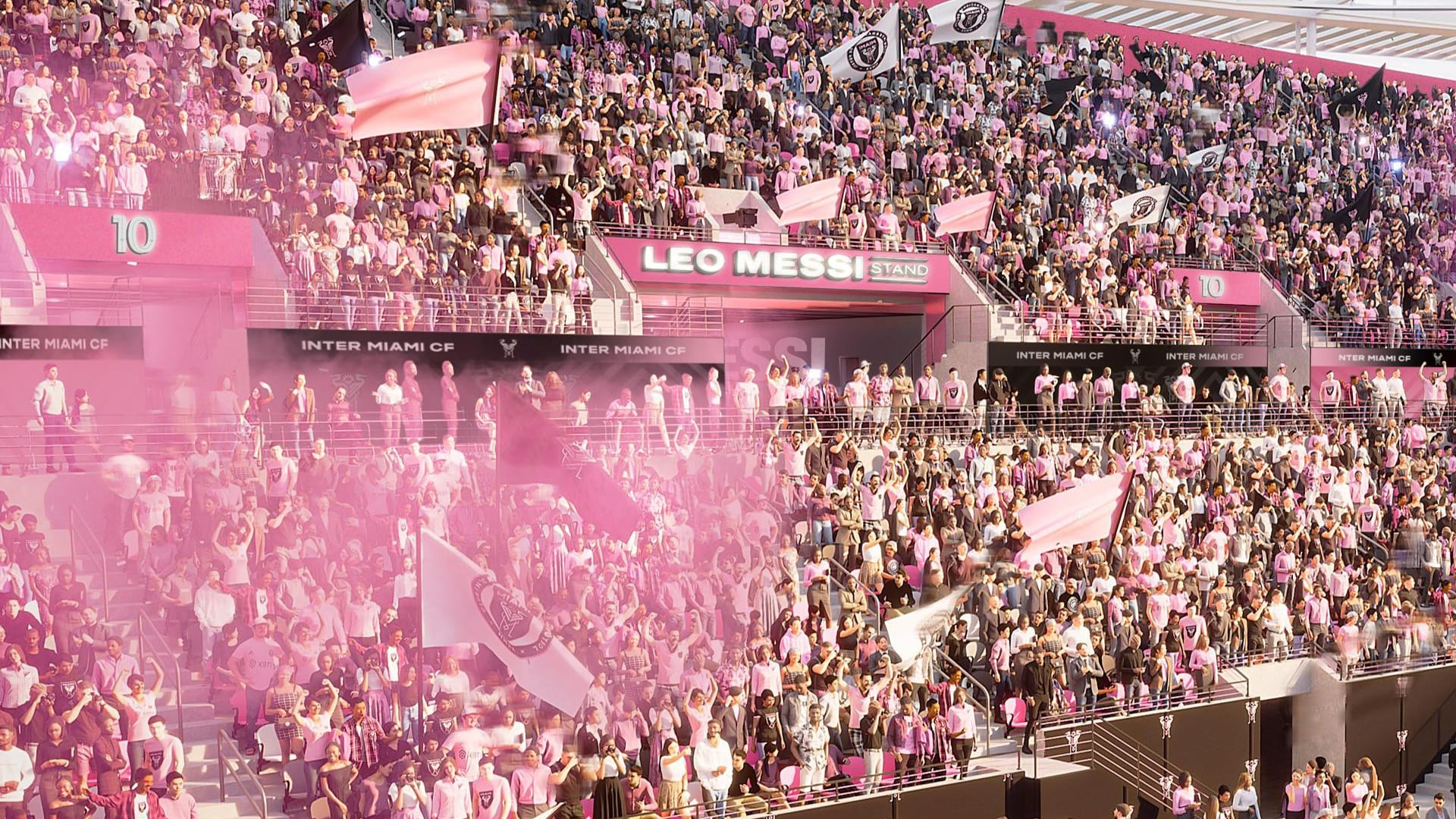 Messi tendrá una grada con su nombre en el nuevo estadio del Inter Miami