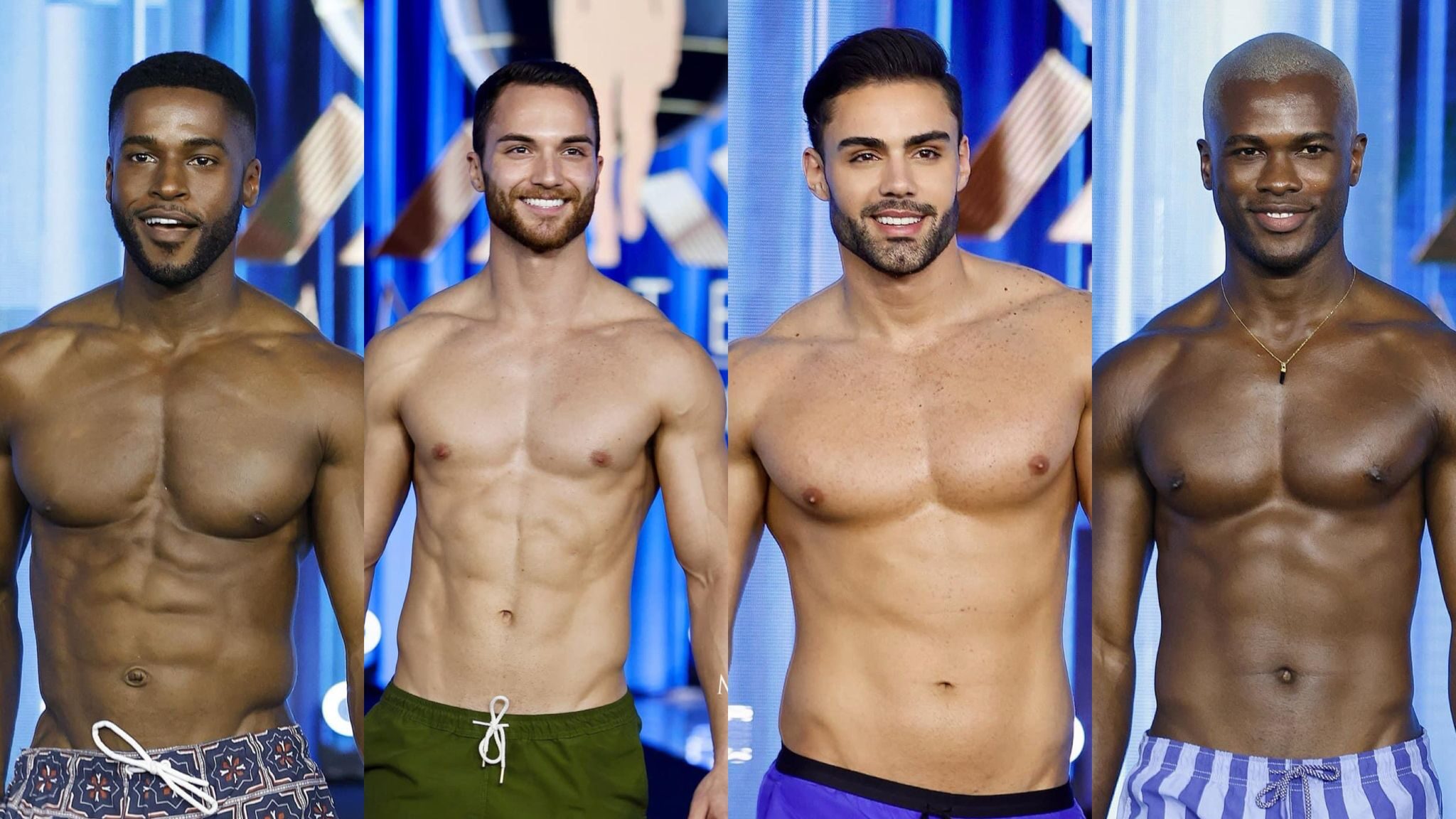 Candidatos de Sudáfrica, Brasil, Venezuela y Sierra Leone.