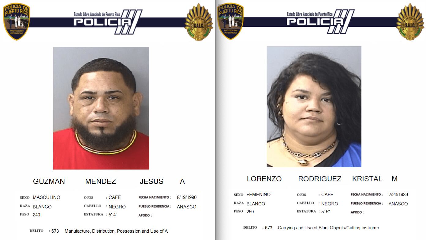 Jesús Guzmán Méndez y Kristal Michelle Lorenzo Rodríguez.
