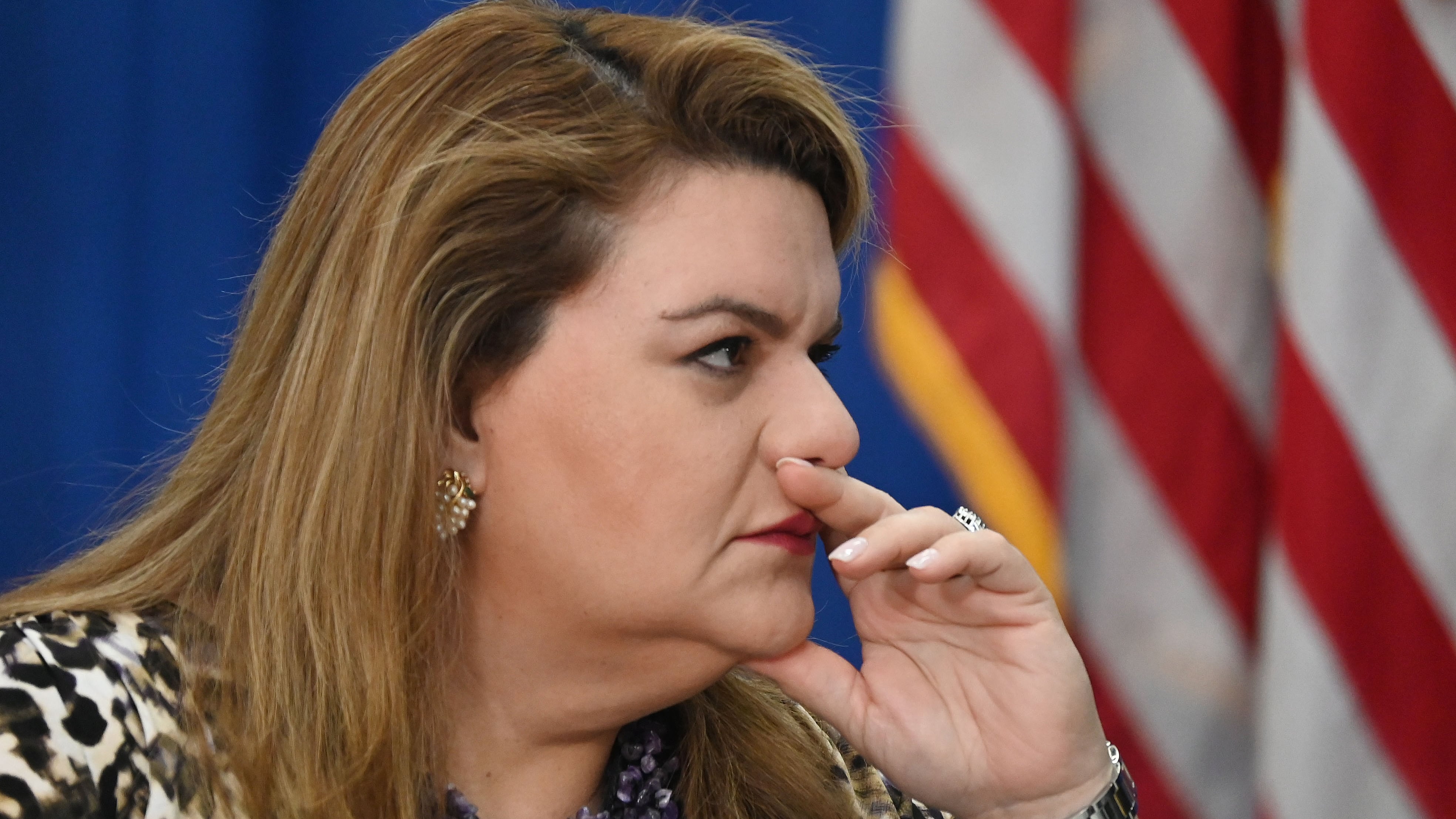 La gobernadora de Puerto Rico, Jenniffer González Colón