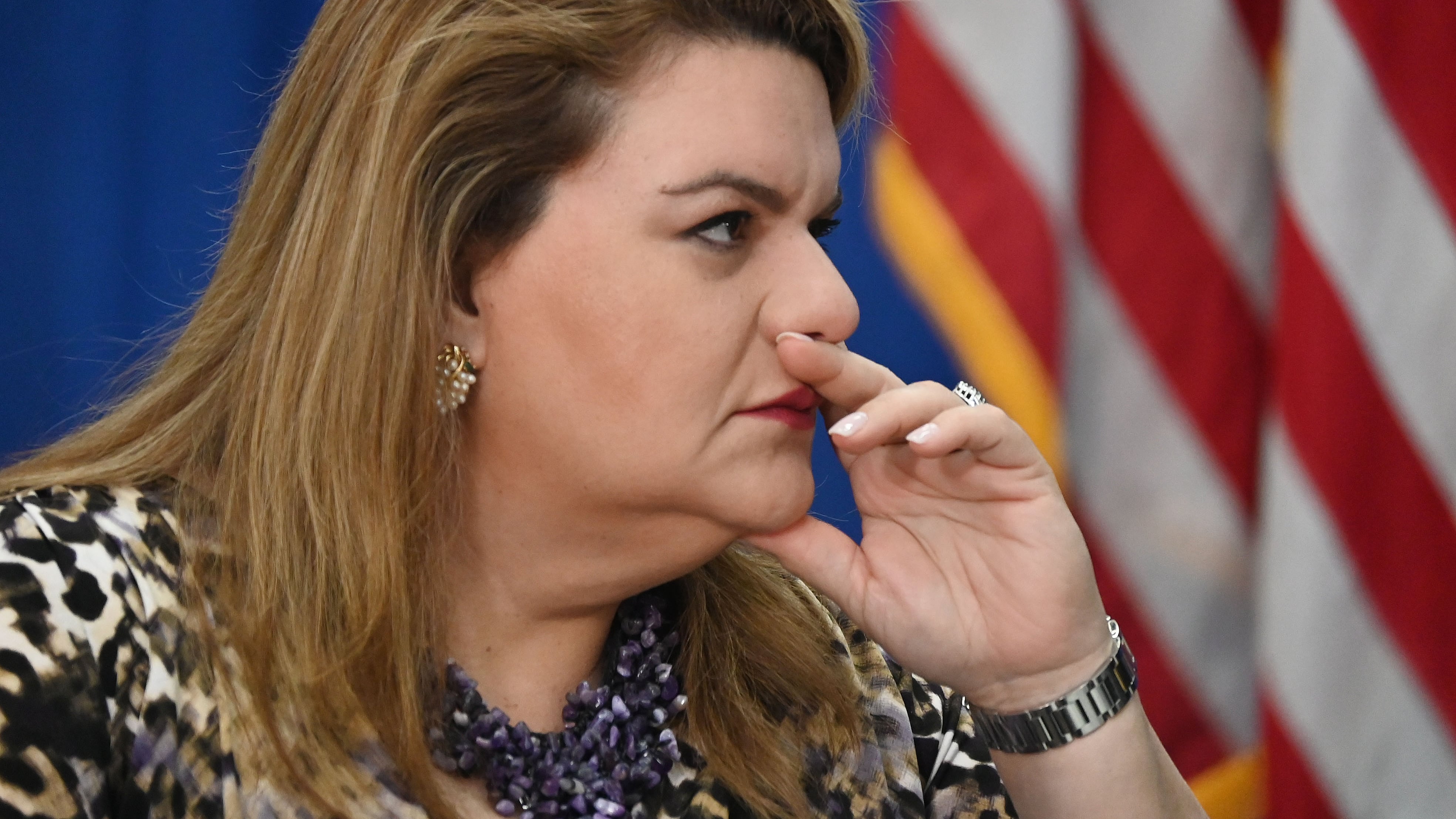 La gobernadora de Puerto Rico, Jenniffer González Colón