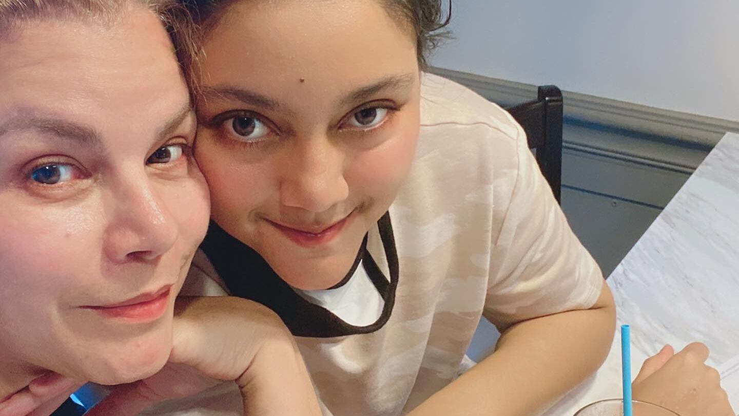 Olga Tañón y su hija Gabriela Denizard.