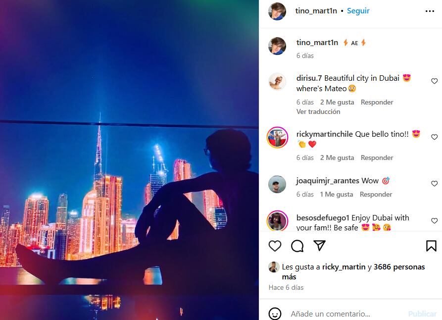 Así son las vacaciones del cantante junto a sus hijos