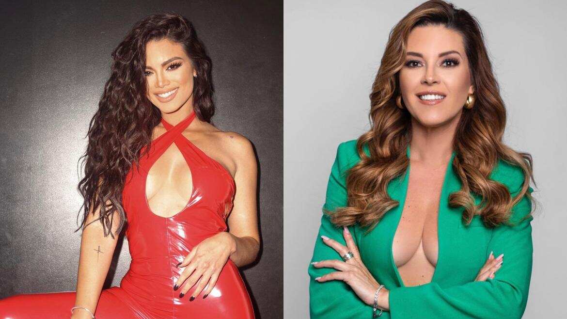 Zuleyka Rivera y Alicia Machado.