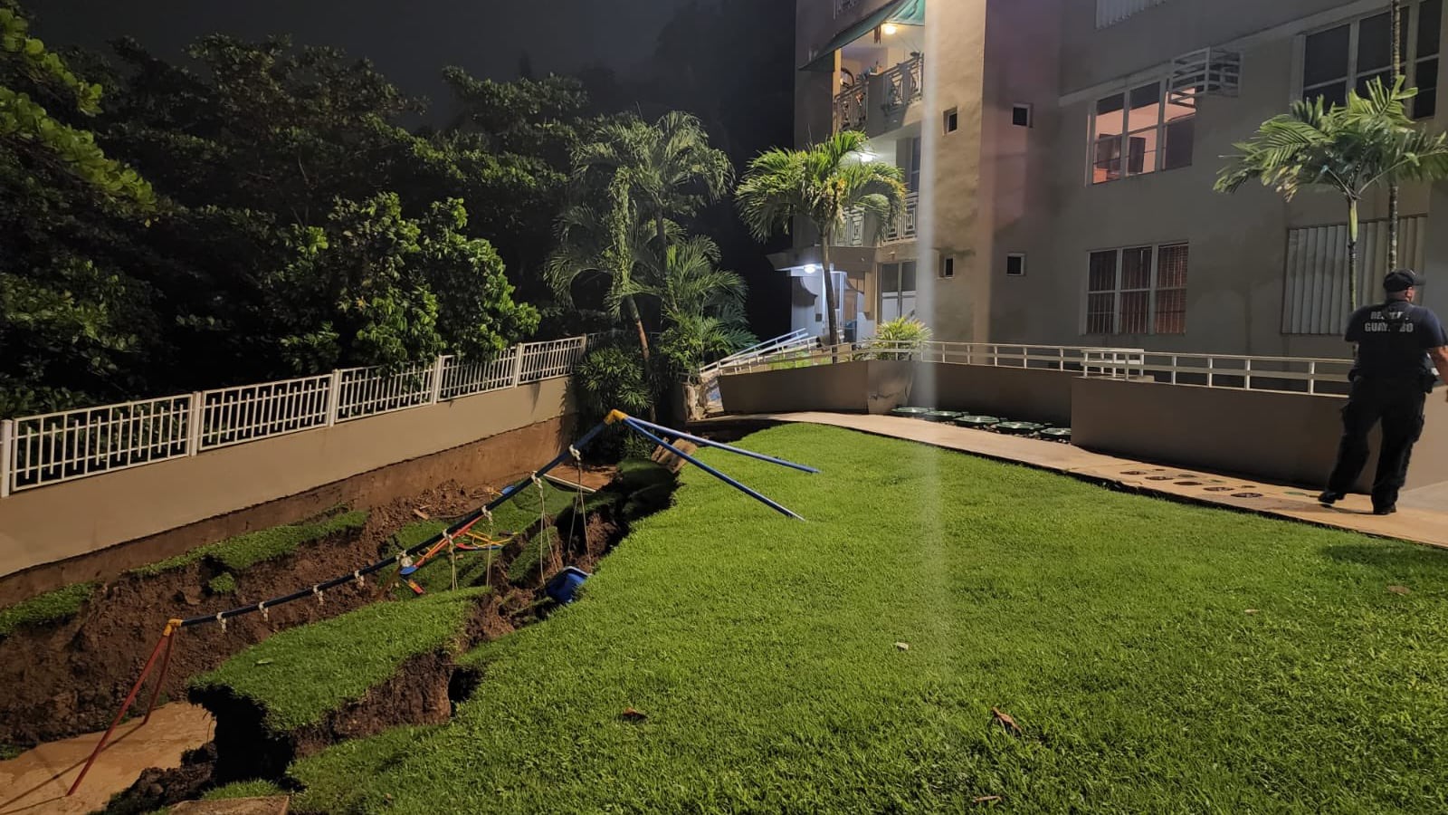 Deslizamiento de tierra en Guaynabo