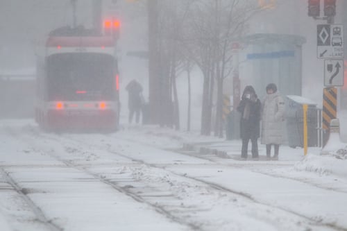 Vórtice polar congela el oeste de Canadá