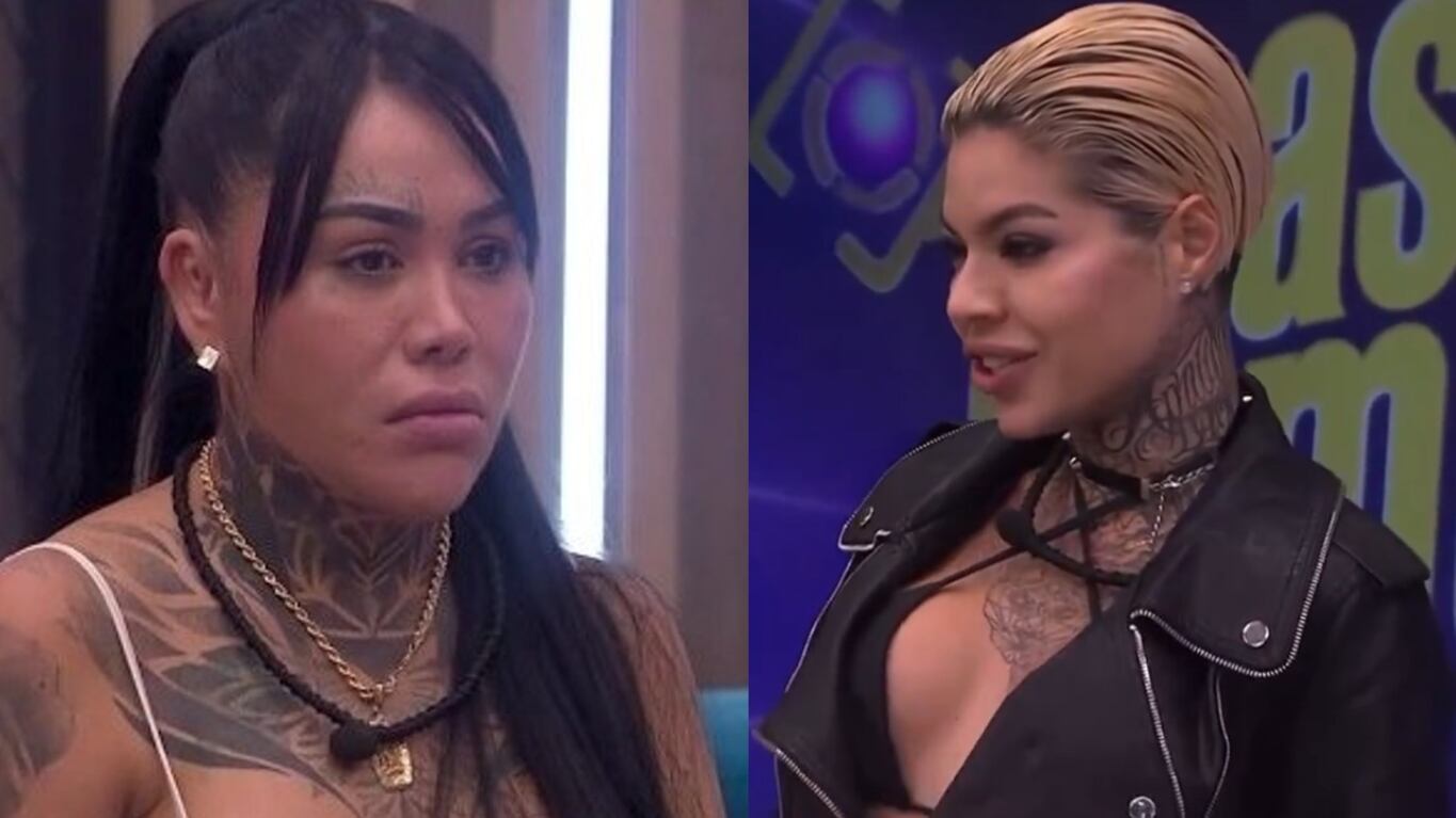 En redes se burlaron de la reacción de Yina Calderón al ver la entrada de Melissa Gate 'La Casa de los Famosos Colombia'.