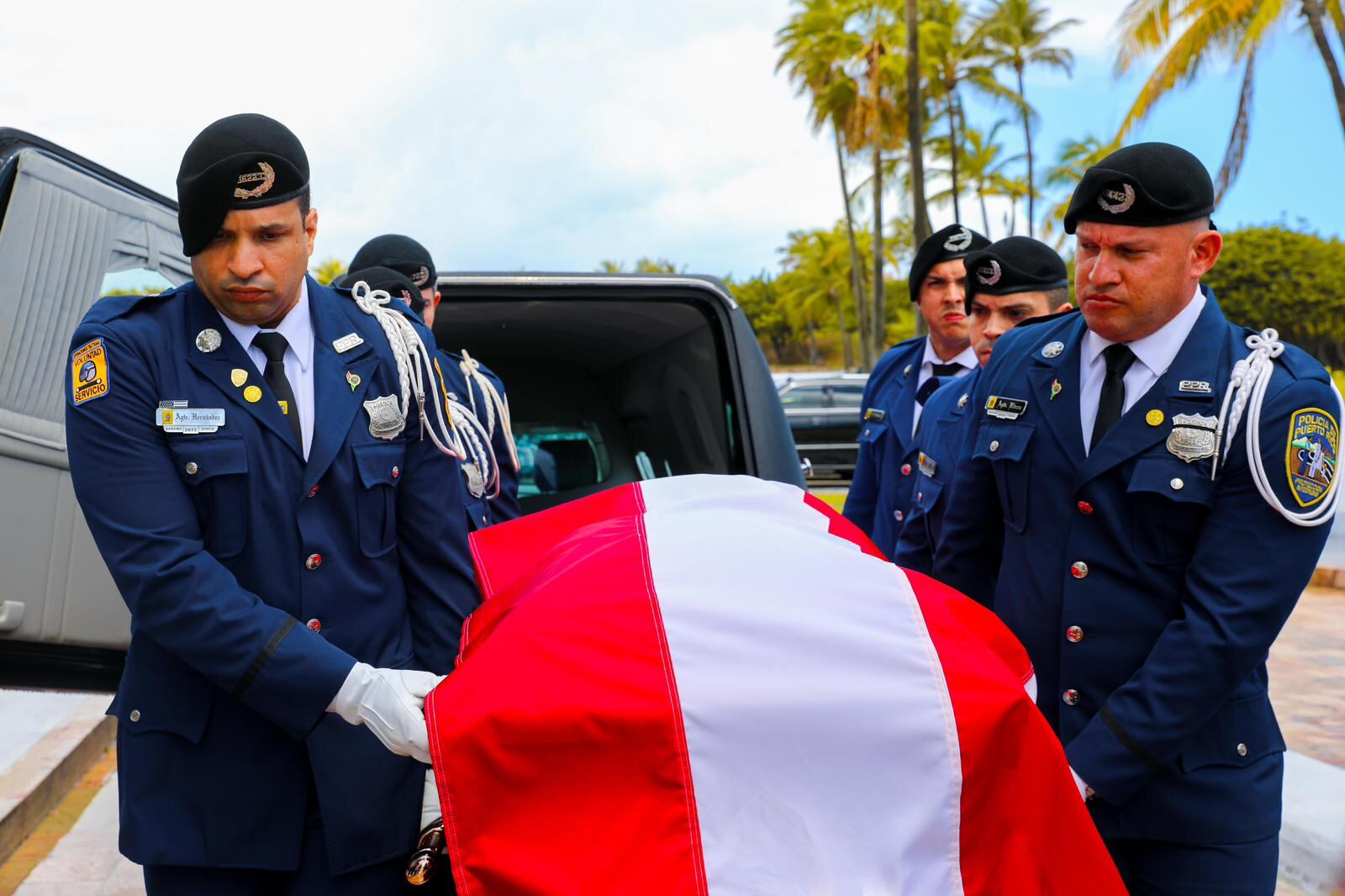 Los actos fúnebres se llevaron a cabo en el Capitolio de Puerto Rico.