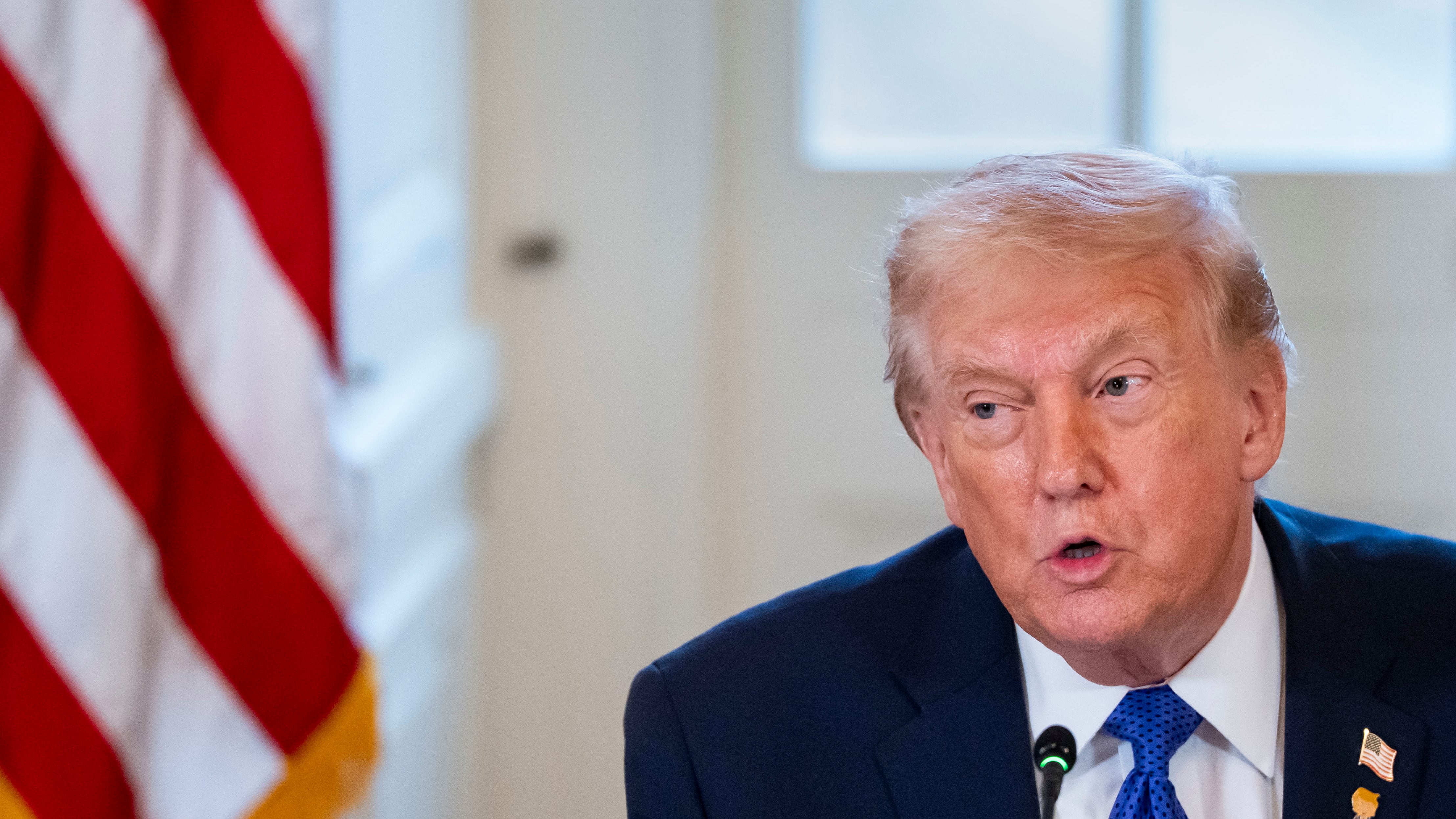 Fotografía de archivo del presidente de EE.UU., Donald Trump. EFE/EPA/BONNIE CASH / POOL