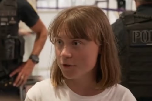 Arrestan a Greta Thunberg durante protesta propalestina en Londres