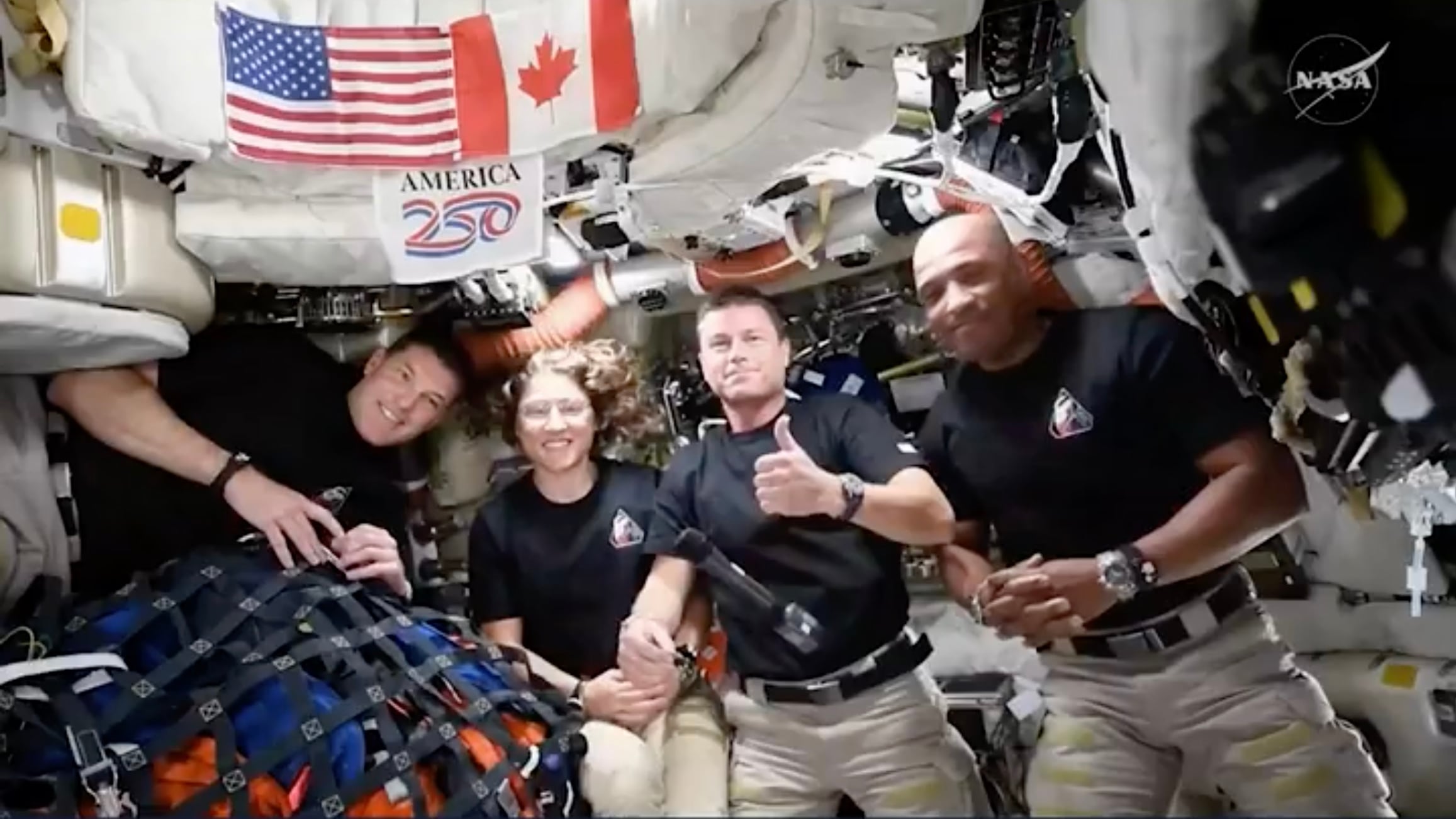 Astronautas Artemis II.