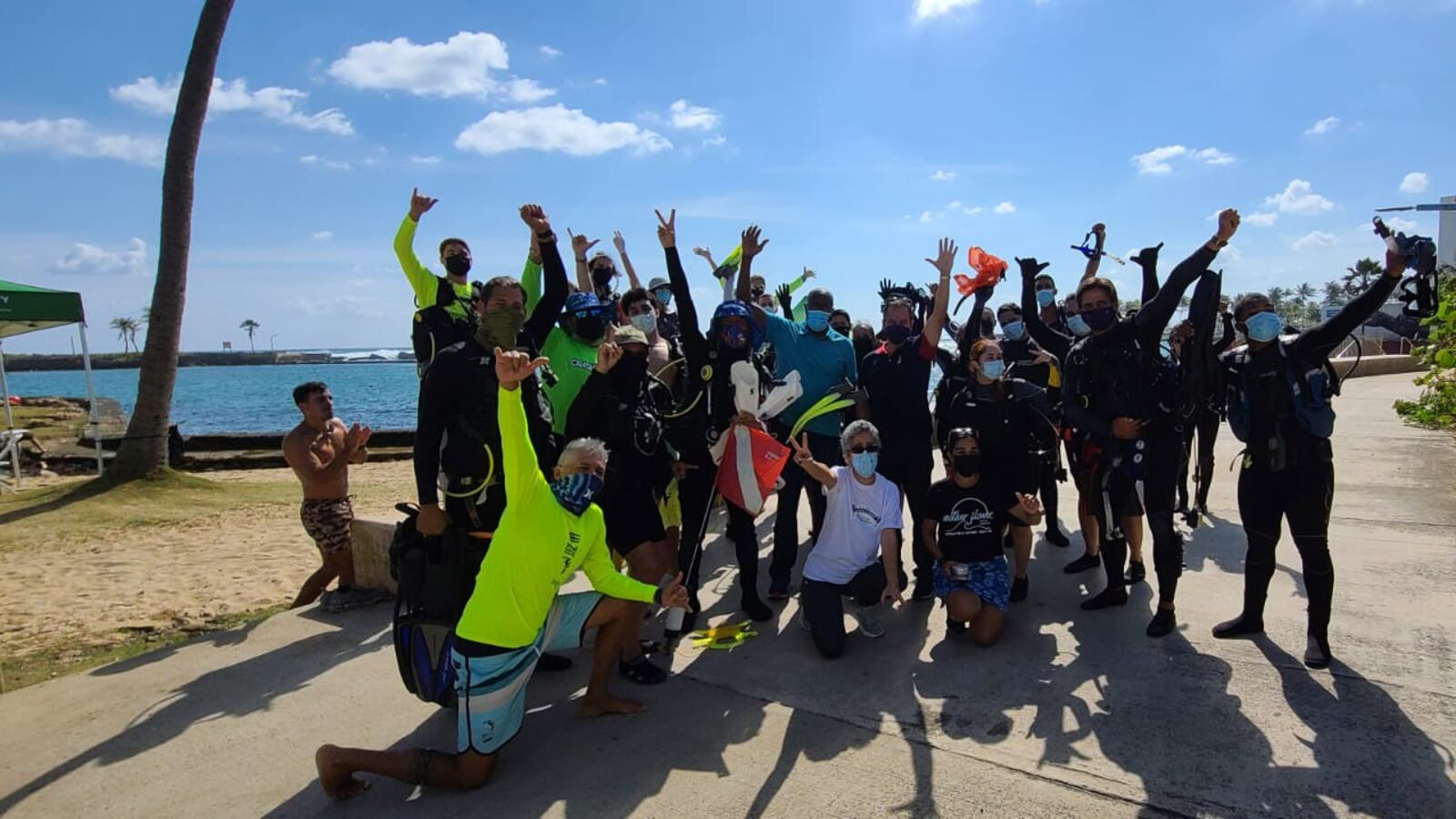 Scuba Dogs Society lidera la iniciativa “Limpieza a fondo” para el rescate de especies marinas.