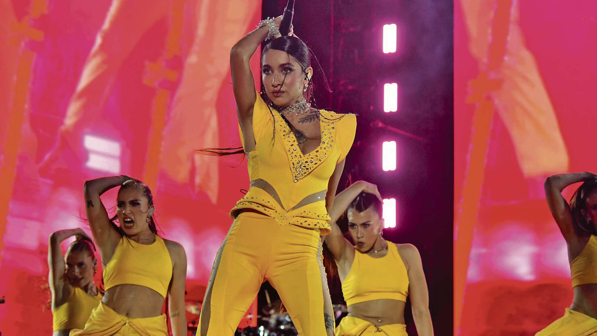 Concierto. Maria Becerra en el Estadio River, Buenos Aires. / Fotos: Dennis A. Jones