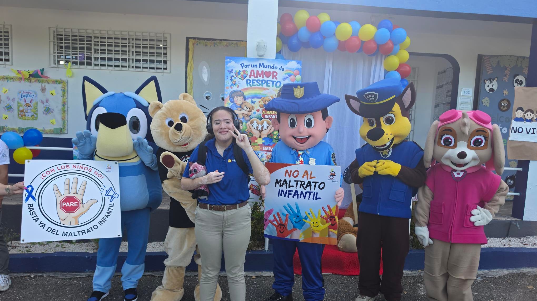 Participaron unidades especializadas de la Policía