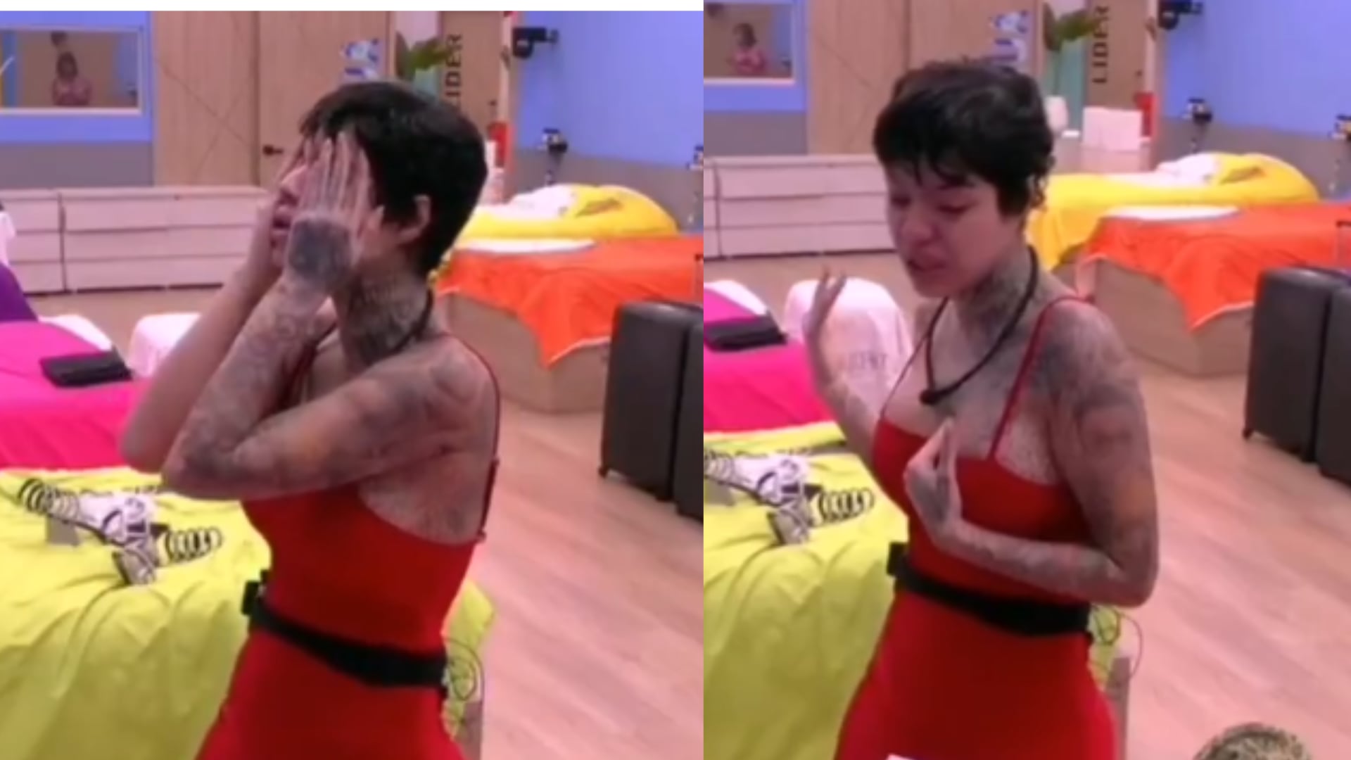 Melissa Gate rompió en llanto por actitudes de Karina en La Casa de los Famosos