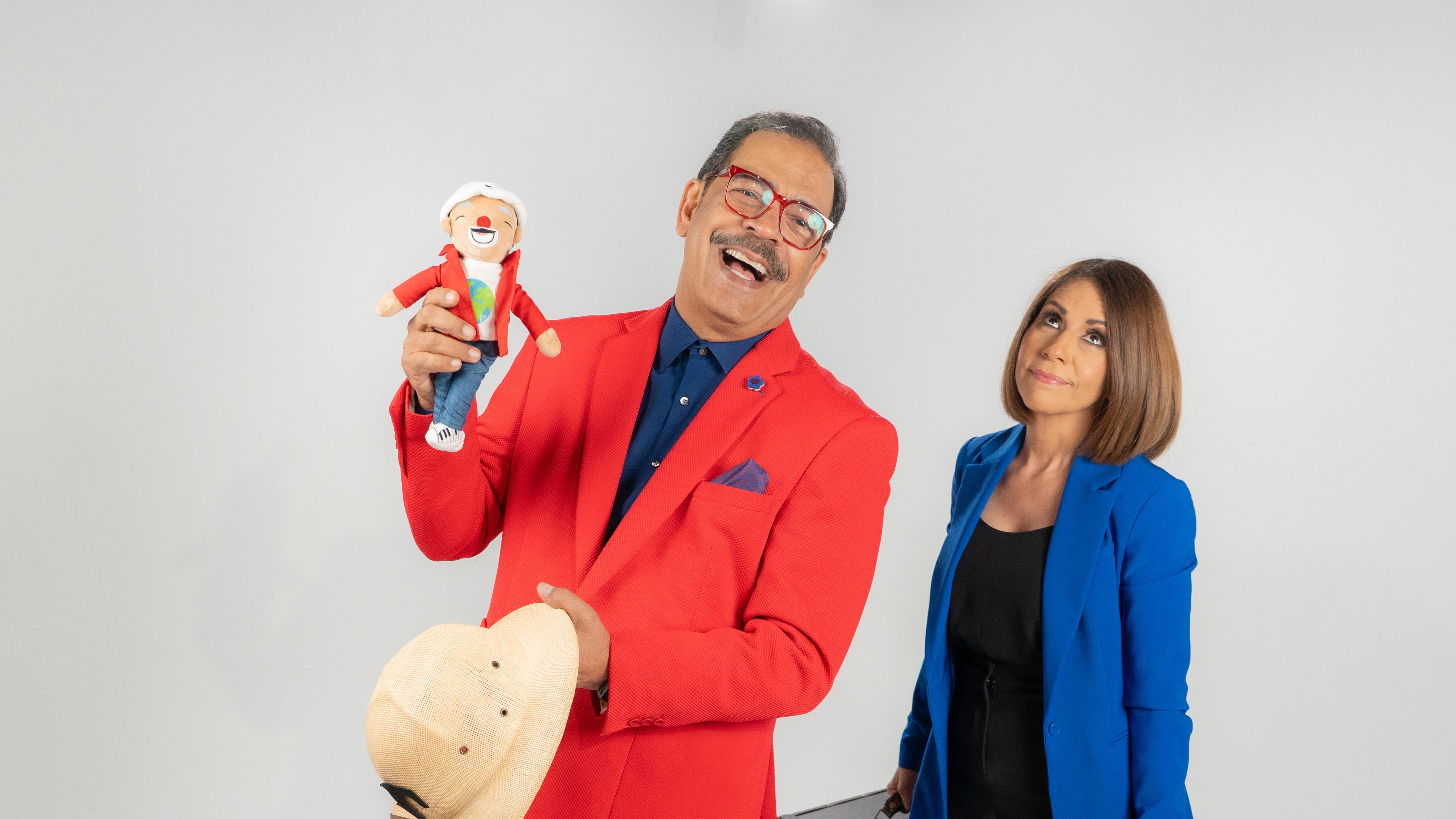 José "Remi" Vega y la empresaria Bettina Mercado.