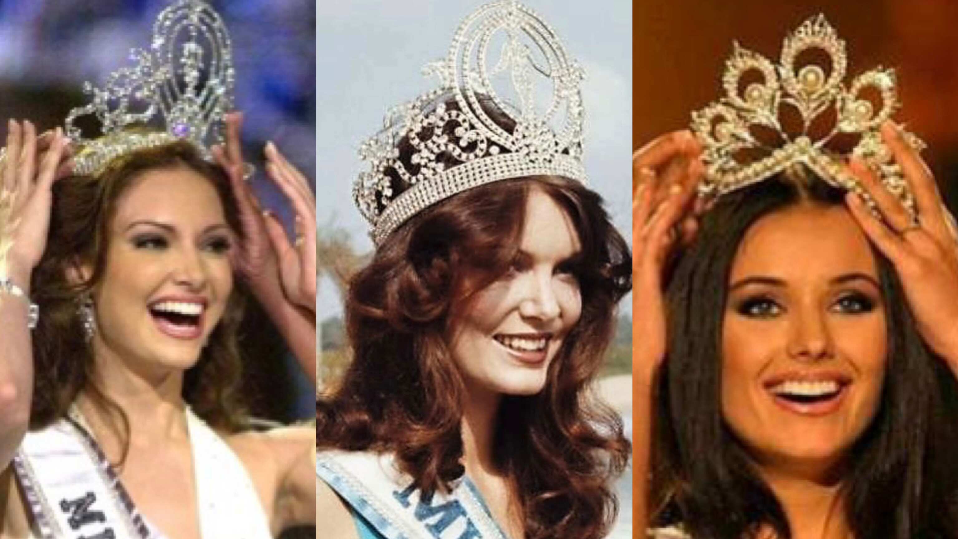 Denise (2001), Kerry Anne (1972) y Oxana (2002).