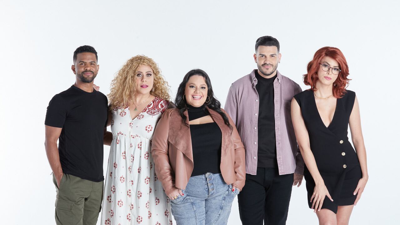Elenco de la comedia "Los tóxicos".