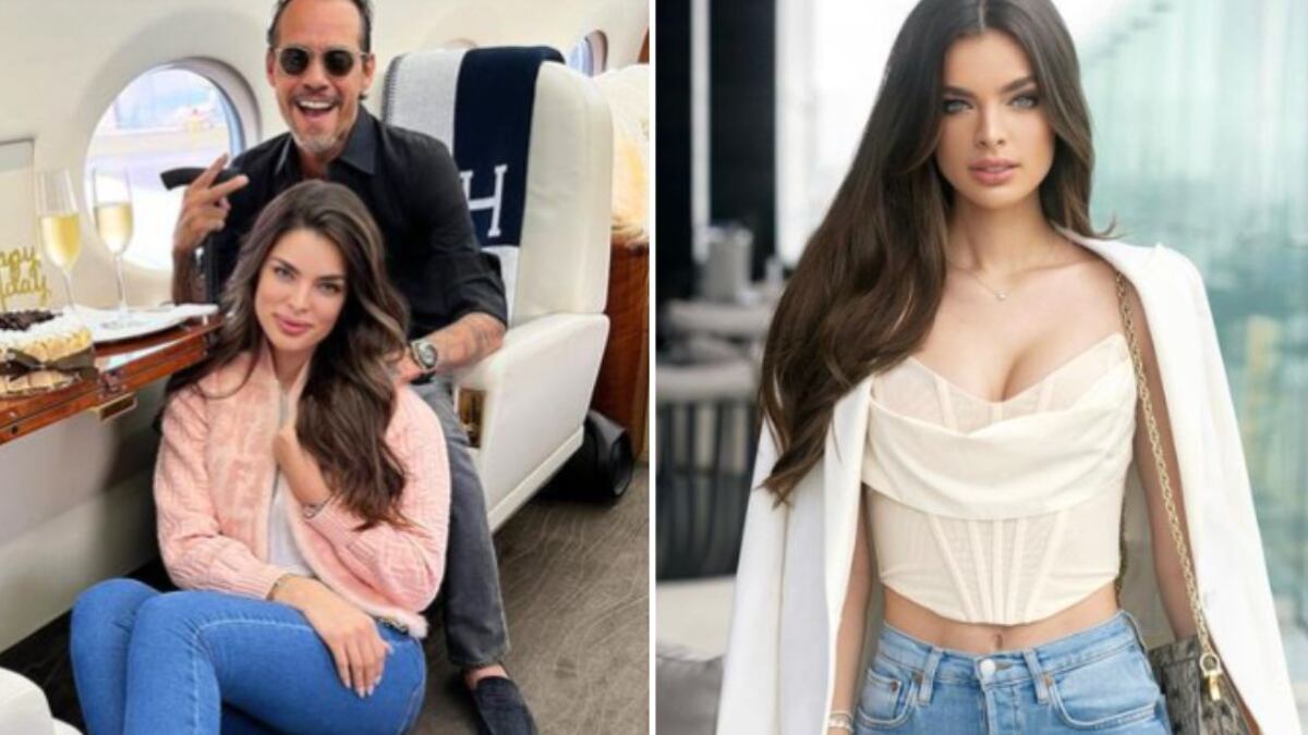 Mientras Marc Anthony presenta al nuevo miembro de su familia, le coquetean a su prometida