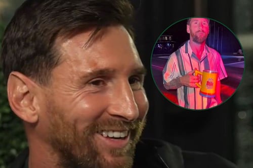 Messi sorprende al revelar qué bebe cuando quiere enfiestarse y bailar