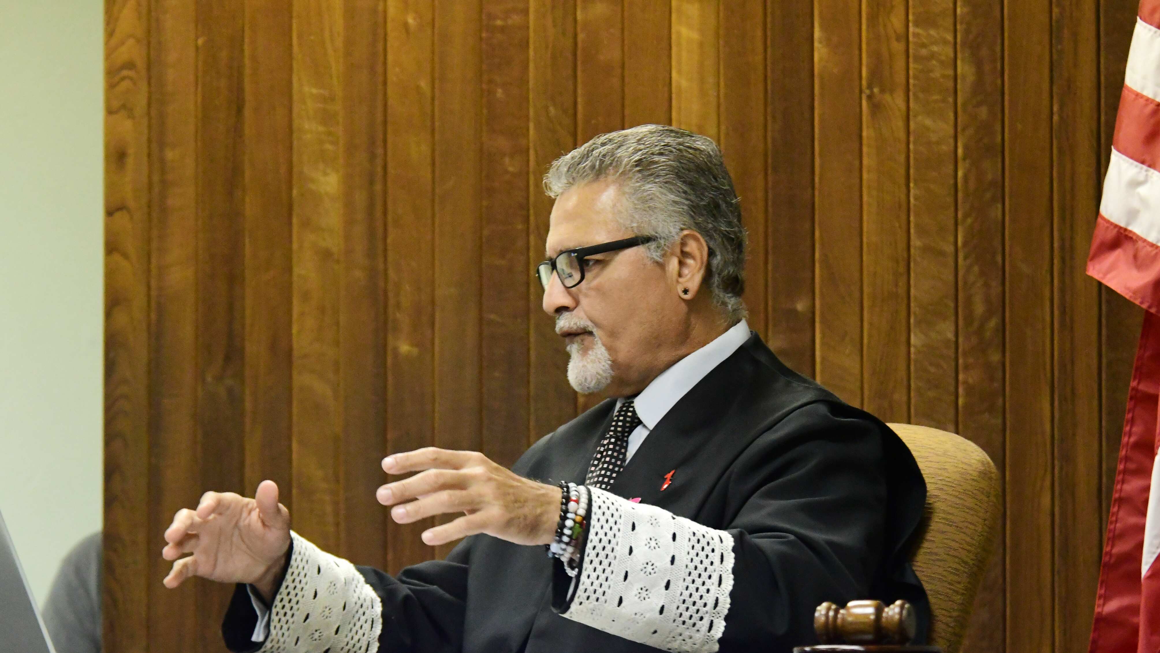 Juez Anthony Cuevas Ramos.