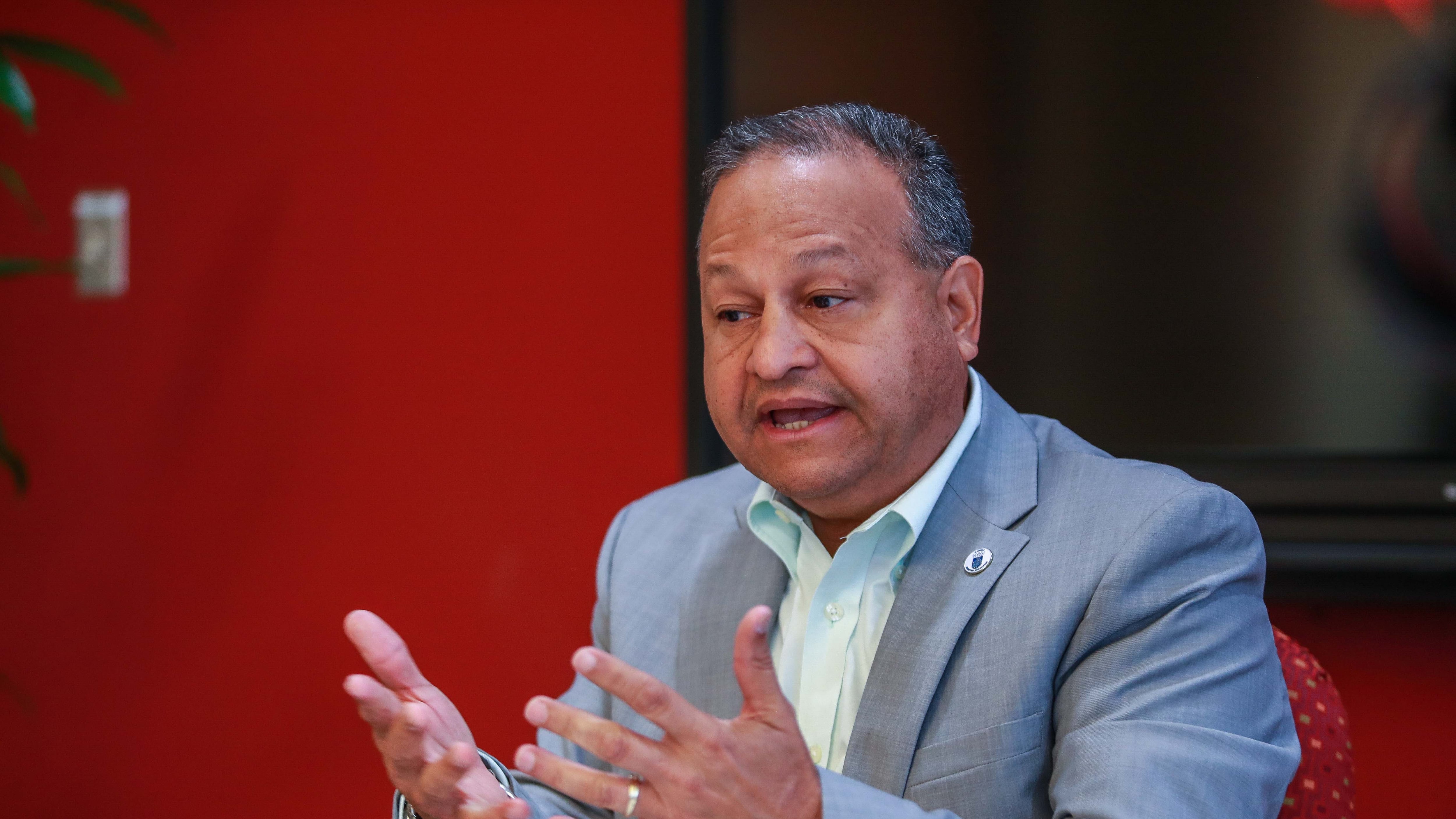 El alcalde de Caguas, William E. Miranda Torres.