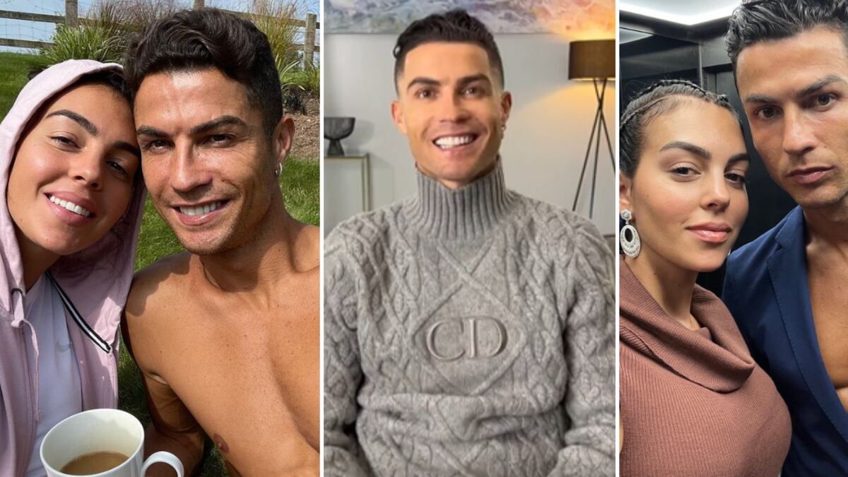 Cristiano Ronaldo tiene una relación con Georgina Rodríguez con seis hijos de por medio