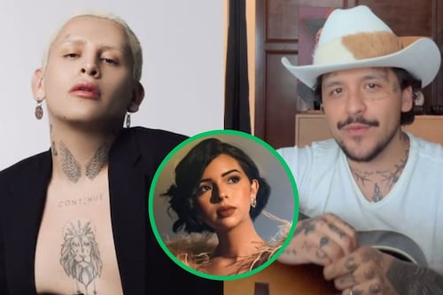 ¿Fotos de Kunno con Nodal y Ángela Aguilar son falsas? Habrían sido para frenar rumores de separación