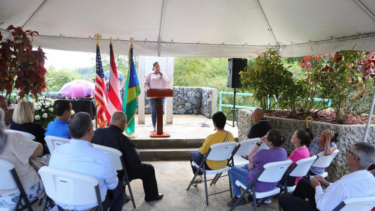 Conmemoración 47 años de accidente en guagua escolar en Aguas Buenas.