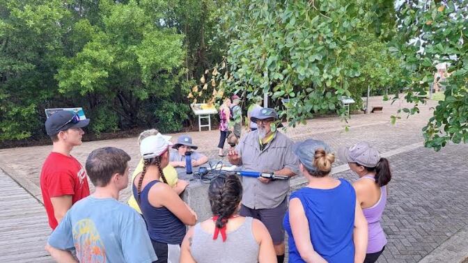 Puerto Rico recibe visita de estudiantes y profesores del Illinois College .