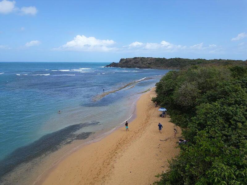 Playa Escondida en Fajardo